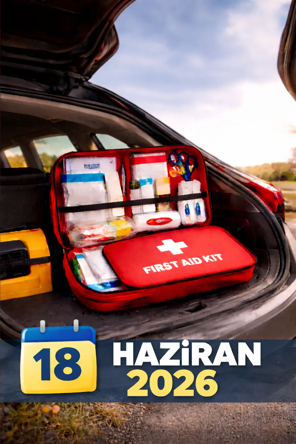 YUNANİSTAN'DA ARAÇ İLK YARDIM ÇANTASI DÜZENLEMESİ