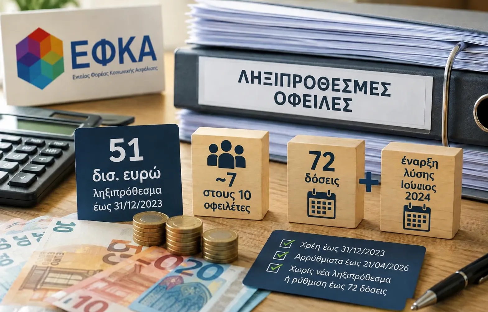 EFKA'YA 51 MİLYAR EUROLUK BORÇ YÜKÜ: HER 10 KİŞİDEN 7'Sİ BORÇLU | 72 TAKSİTLİ ÇÖZÜM HAZİRAN'DA BAŞLIYOR