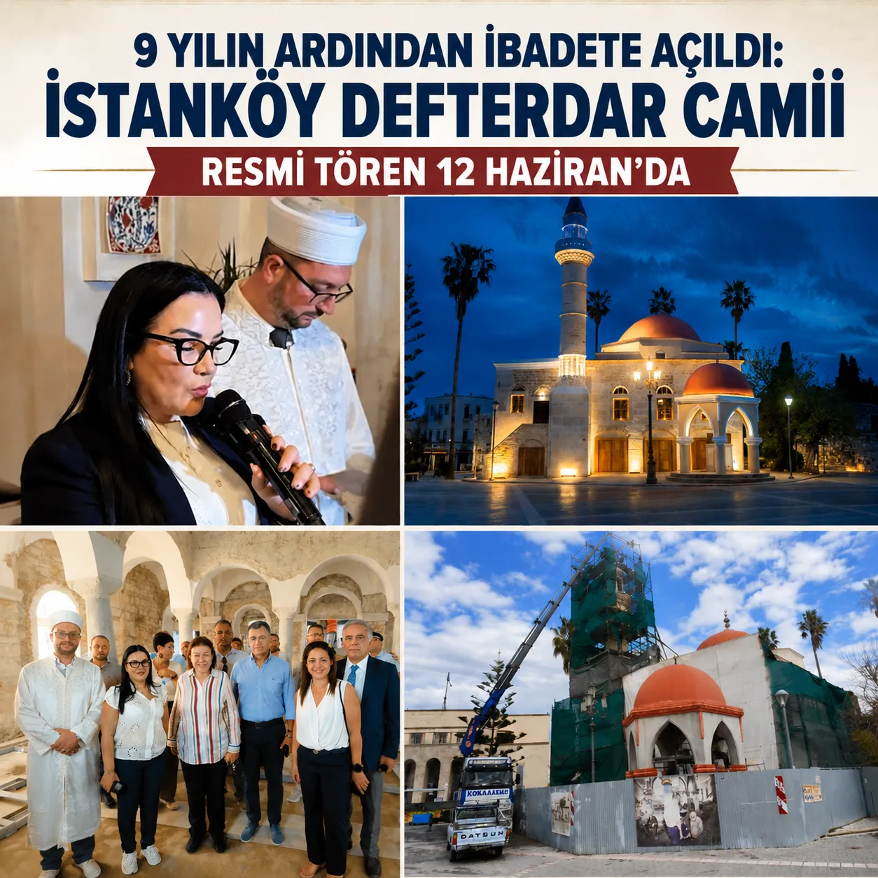 VAKIF İDARESİ DUYURDU: CAMİ, TÜM NAMAZ VAKİTLERİ AÇIK