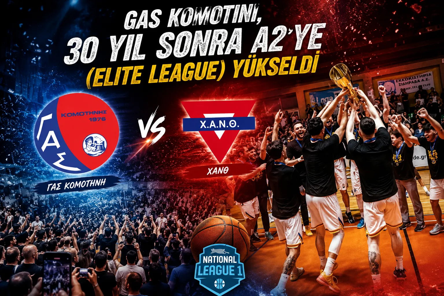 RODOP BASKETBOLUNDA TARİHİ ZAFER