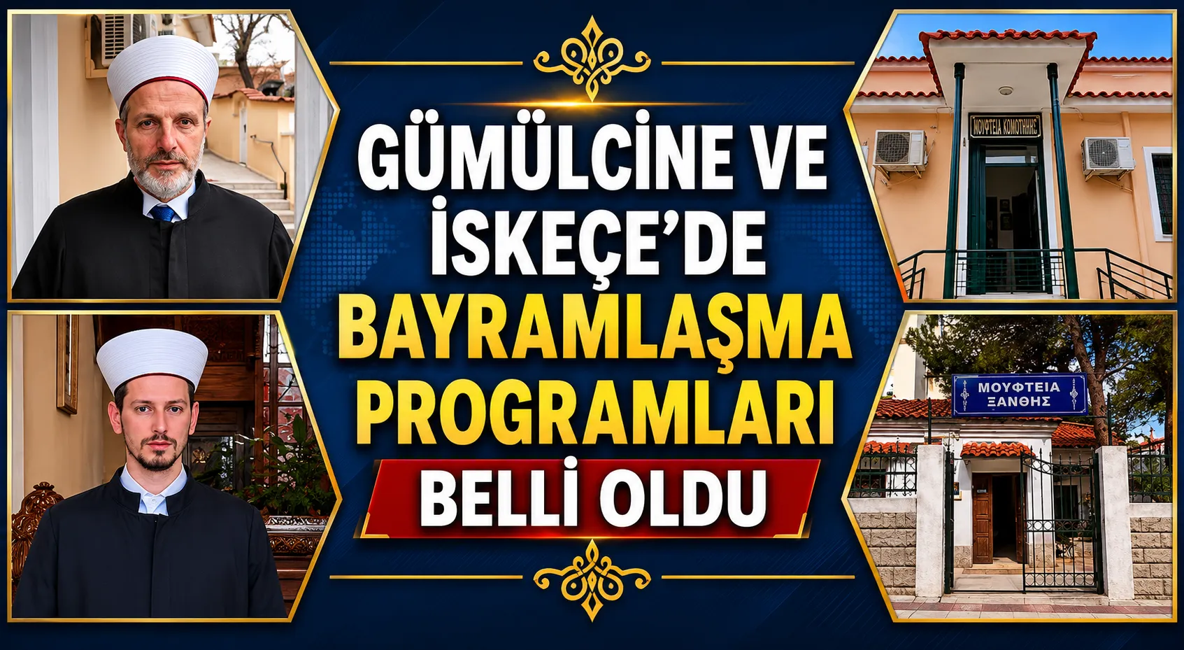 KURBAN BAYRAMI'NIN 1. VE 2. GÜNÜ TOPLU BAYRAMLAŞMALAR OLACAK