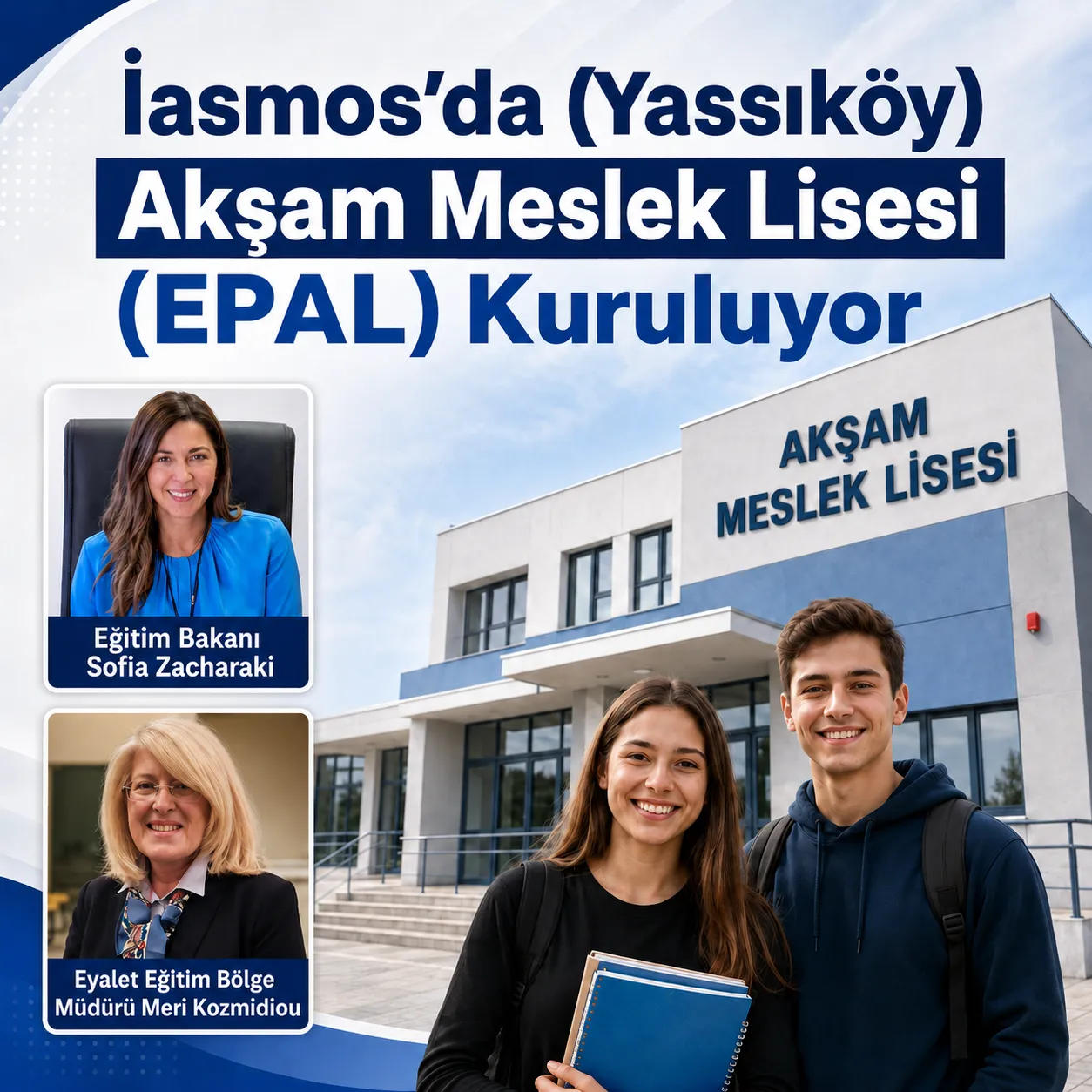 YASSIKÖY EPAL - AKŞAM MESLEK LİSESİ İÇİN ONAY ÇIKTI