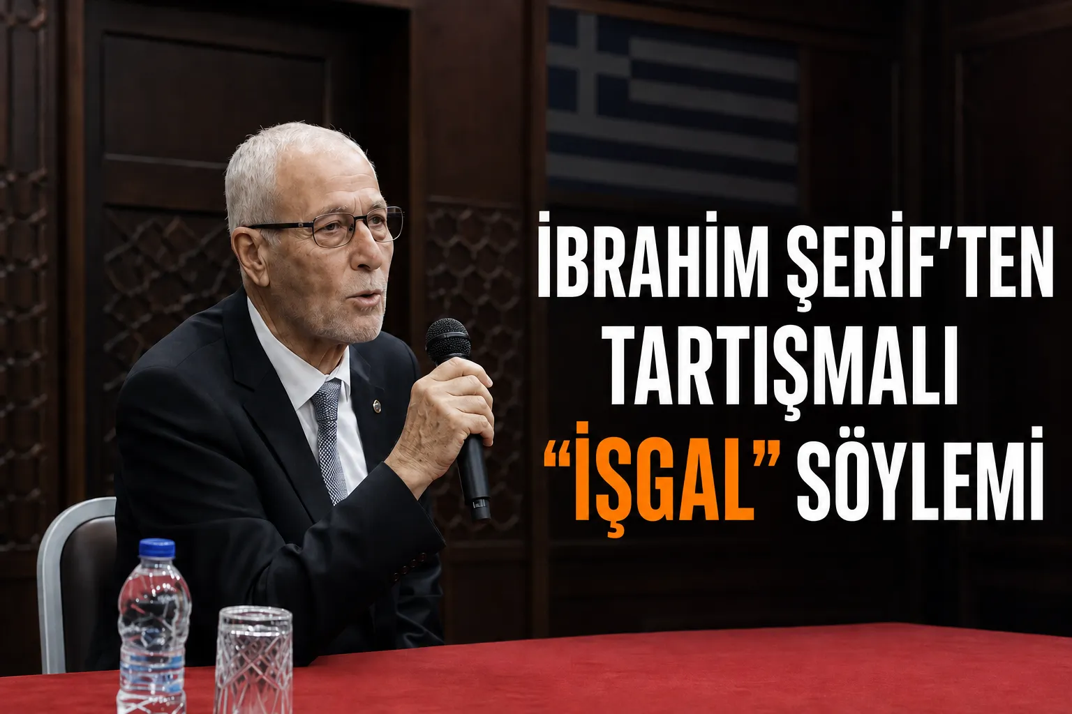 İBRAHİM ŞERİF'TEN TARTIŞMALI 
