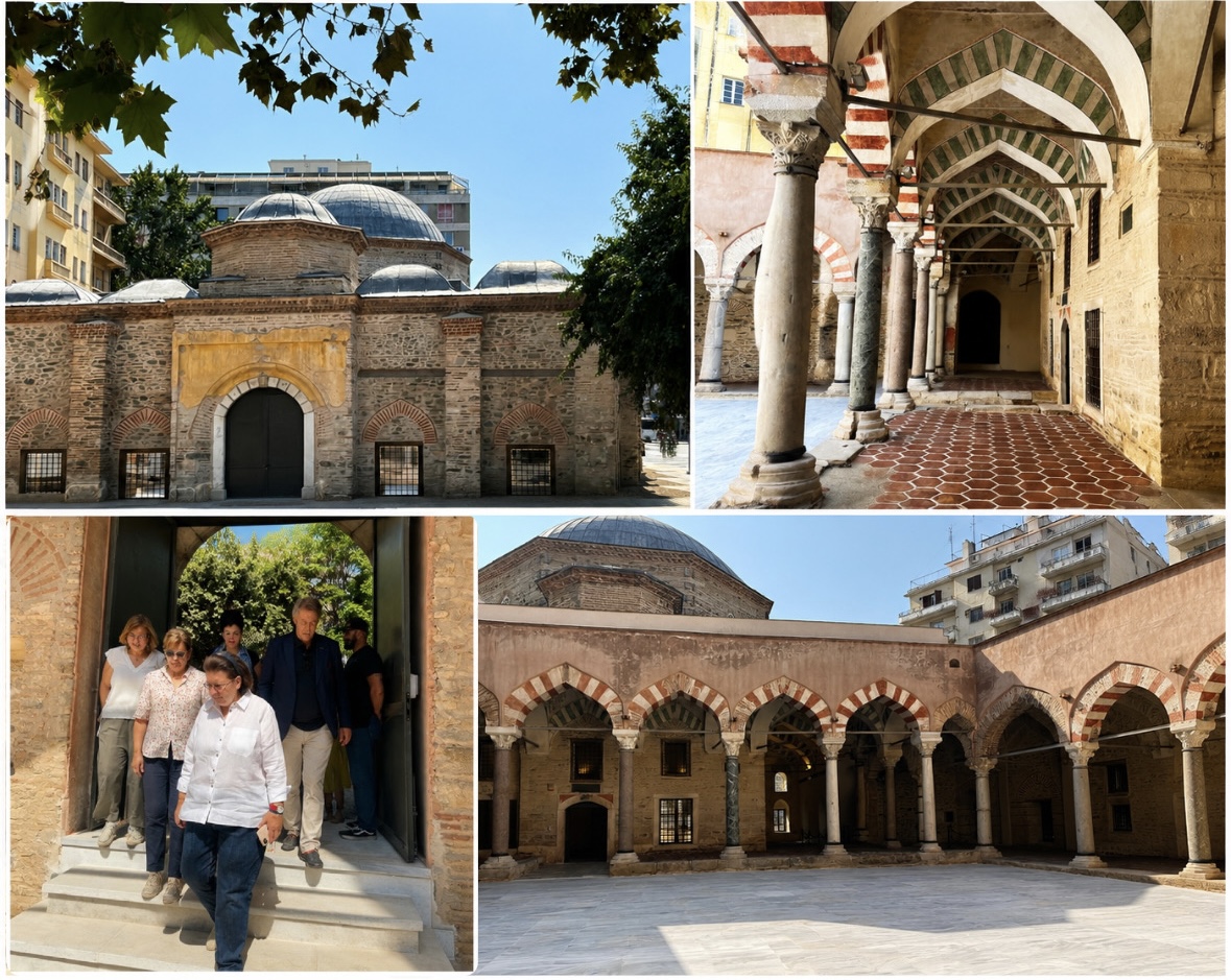 SELANİK’TE TARİHİ HAMZA BEY CAMİİ RESTORE EDİLDİ | 40 YILLIK İSKELELER KALDIRILDI